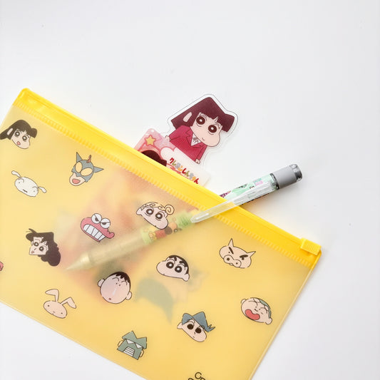 [Fashion Korea] Crayon Sin -chan -chan Slider Chan -chan Multi -Use Pouch Don Storageポケット、漫画キャラクターマネーポーチ、多目的キャラクタースライダーポーチ、およびクレヨンテーママルチューズマネーポーチ（GCFKTHWBKR_50317）